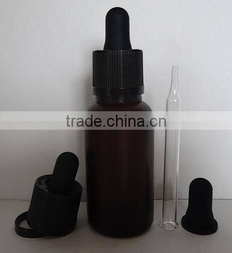 Decal Surface Handling and Dropper Sealing Type glass e liquid juice bottle