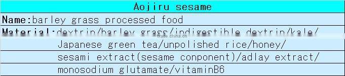 High quality green world health products juice made in Japan