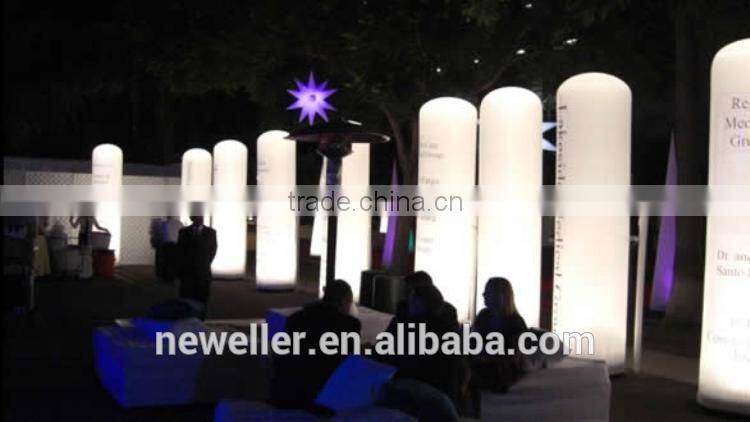 Super quality inflatable led light pillar For EVENT