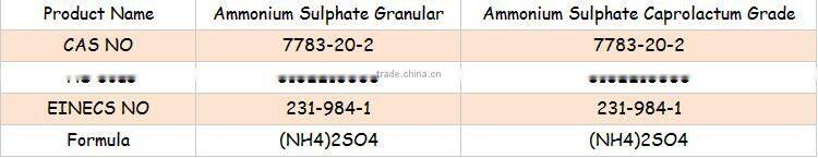 Factory Supplier Ammonium Sulphate with Top Quality