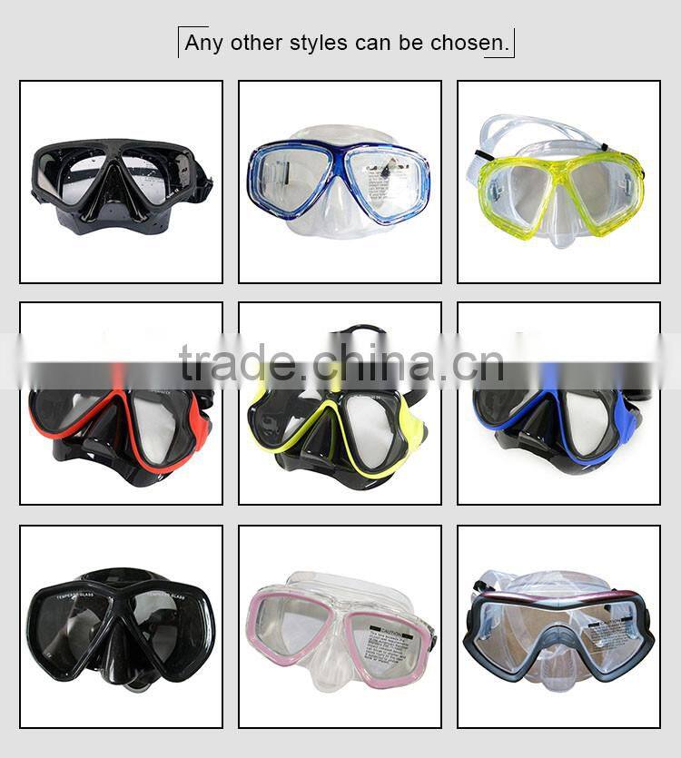New design silicone diving mask