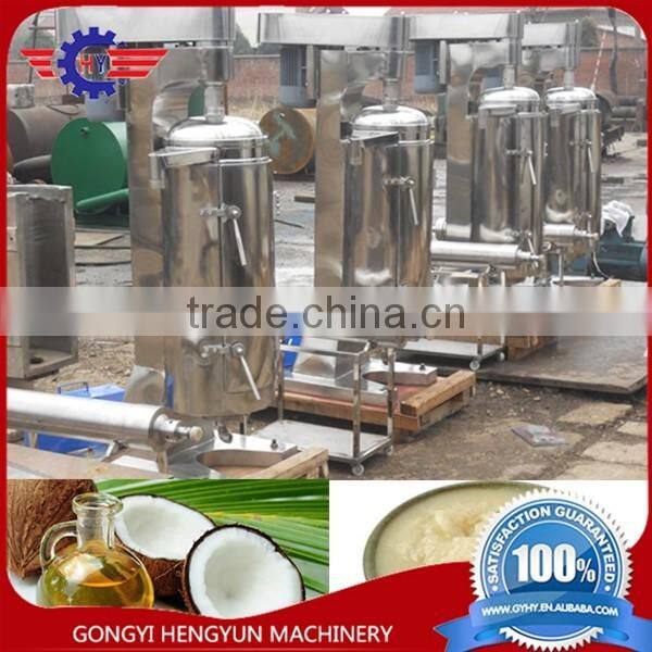 Centrifuge machine into processing olive oil and water filtering