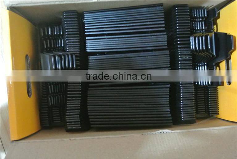 forged hold down clip for BISO harvester