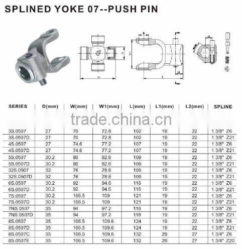 High End China Made Agricultural Machinery Cardan Drive Shaft