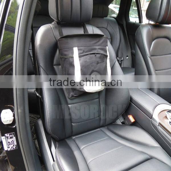 Car Garbage Can with Removable Liner Auto Trash Bag Car Storage Bag