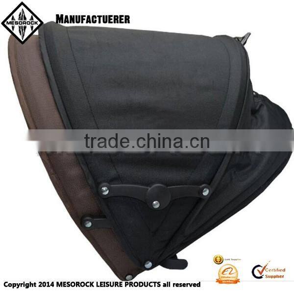UV protective stroller shade improves sun protection for strollers, joggers and prams