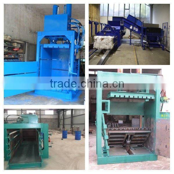 Resource-saving baling machine for waste paper and cartons with high performance