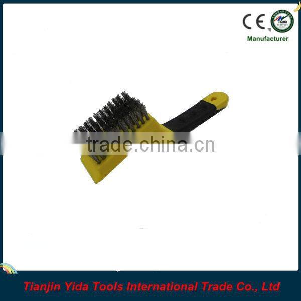3PCS Two-color Rubbery Handle Brush
