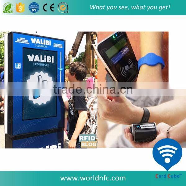 Disposable RFID PVC/ Vinyl Wristband for Party or Event