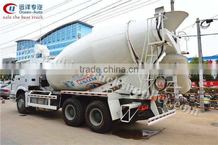 Sinotruk Howo 10CBM New concrete mixers trucks