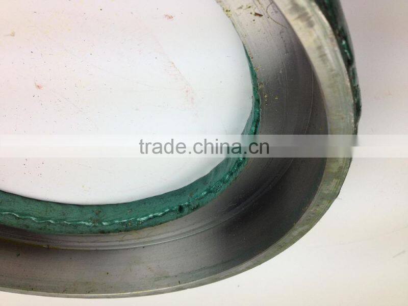 Hot sale concrete pump parts wear plate and cutting ring for Putzmeister