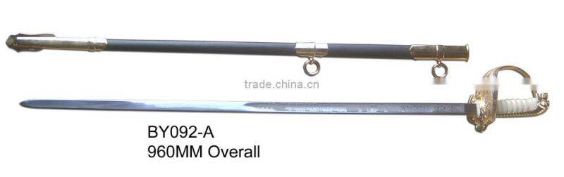 training ceremoinal military navy swords