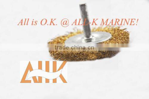 Crimped Wire Wheel Brush with shank