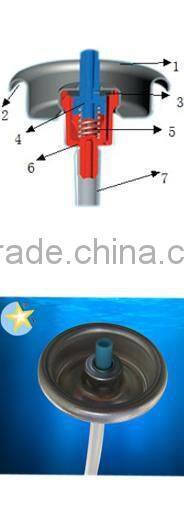 1 inch tinplate aerosol powder spray valve actuator
