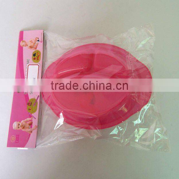5pcs unbreakable plastic picnic set dinnerware