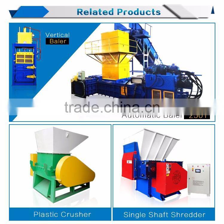 Filling at the price Hydraulic Tub-Type plastic baler for sale