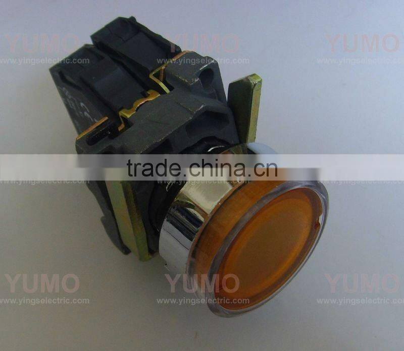 Push button switch LAY4-BW3561 24V YELLOW