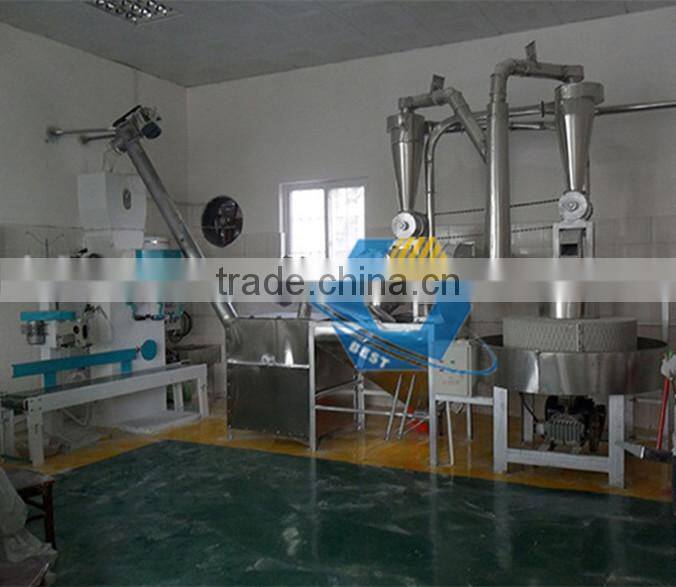 Automatic oat stone flour machine,rye flour stone mill, barley flour stone mill