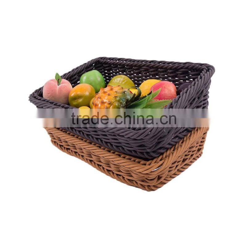 S&D hot sale supermarket plastic bread basket