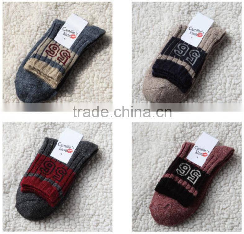 Oskate woman sports sock, knitted cotton woman sock