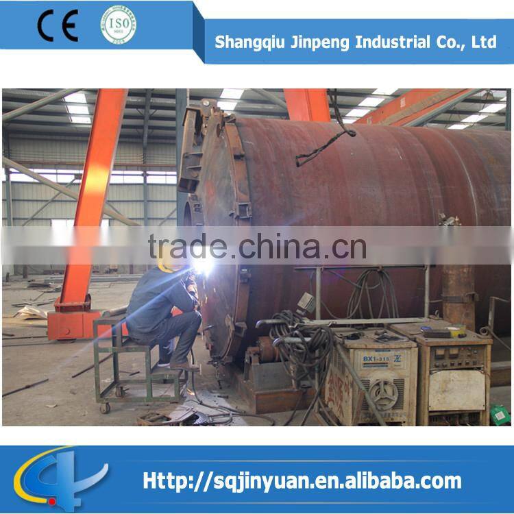 Pollution Free Good Quality Jinpeng Brand Waste Oil Distillation Plant with CE ISO