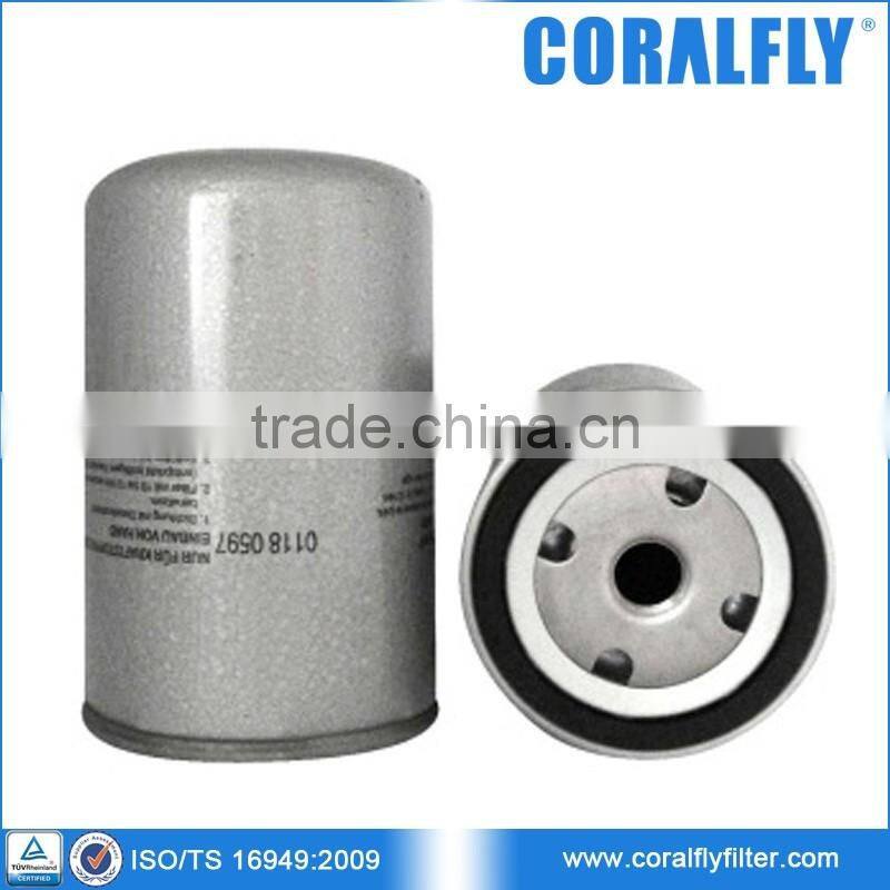 High quality generator Engine Fuel Filter 0118 0597