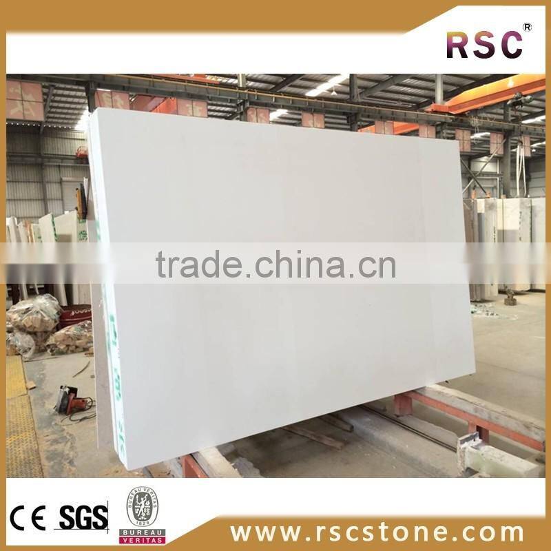 Artificial thassos white marble board marble kitchen tops