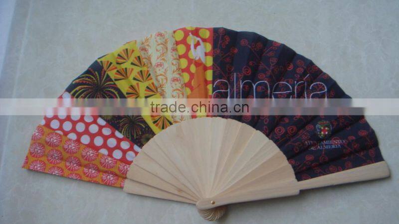 Advertising Bamboo Hand Fan