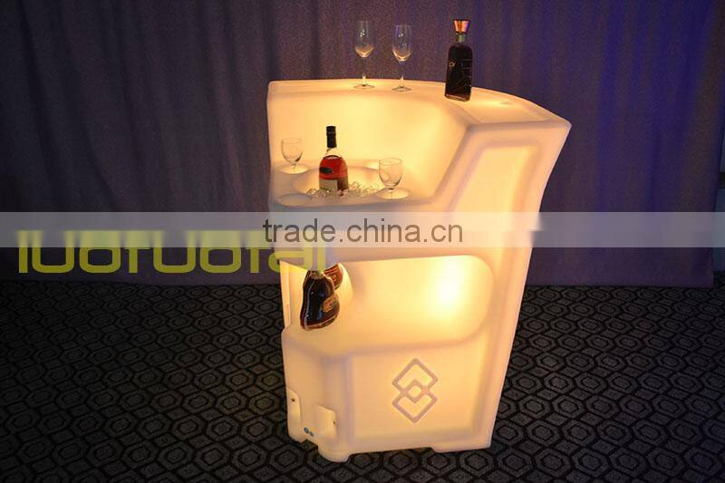 112CM High Rechargeable Illuminated Bar Corner Unit LTT-BC07B