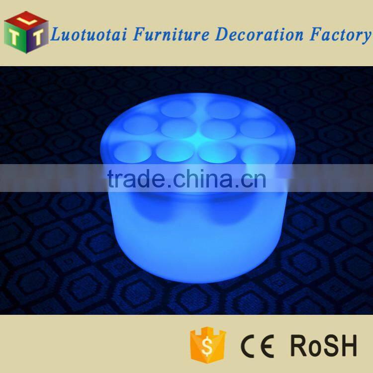 Manufacturer of LED bar furniture illuminated LED wine bottle tray/LED tray for beer bottle