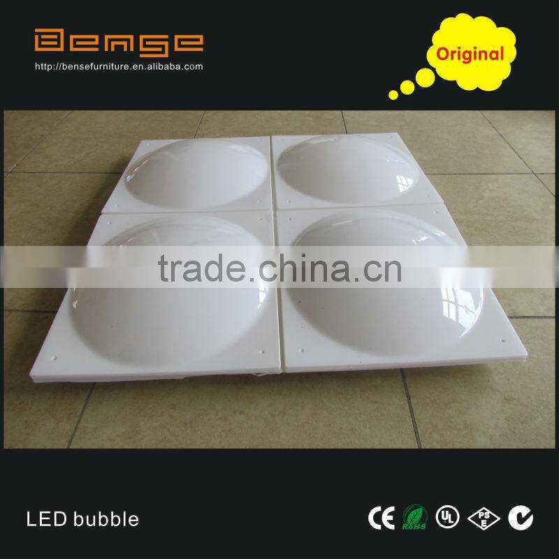 2015 Best Hot sales LED Disco Bubble Panel Wall Light with Mirror 80*80CM