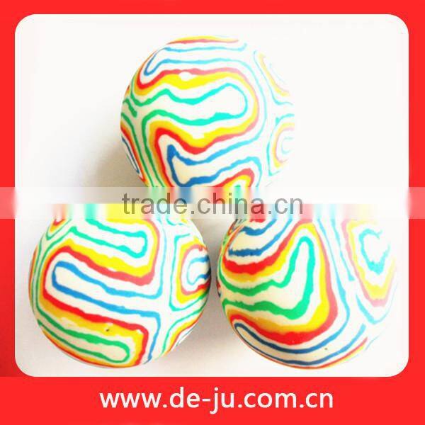 Colorful Hight Jump Children Led Light Up Bouncing Ball Toy