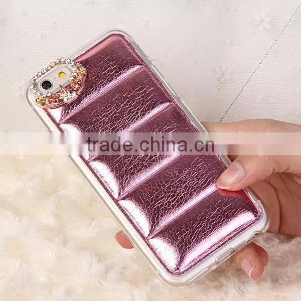 Cute Design TPU Soft Phone Case Stuffed For Iphone6, Colorful Back Soft TPU Phone Case For Iphone 6