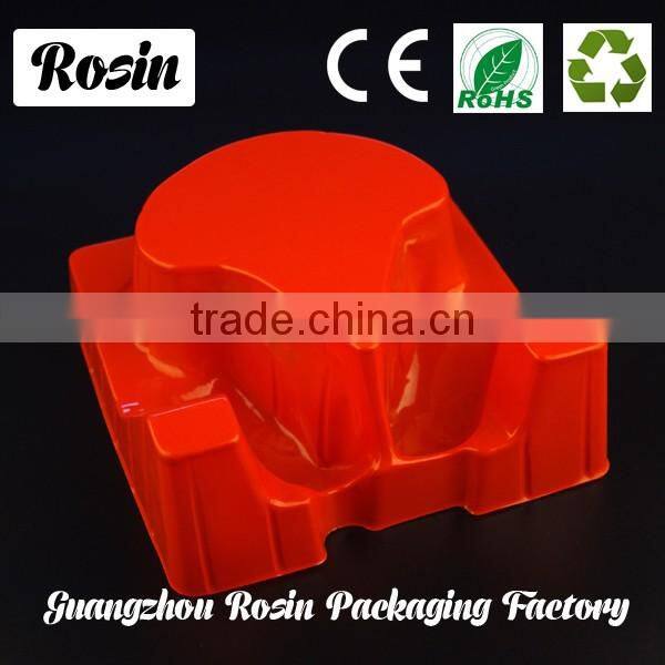 Clear plastic blister package clamshell blister packaging for LED lamp