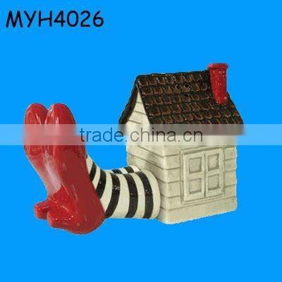 Witch legs and house pepper&salt shaker set season cruet