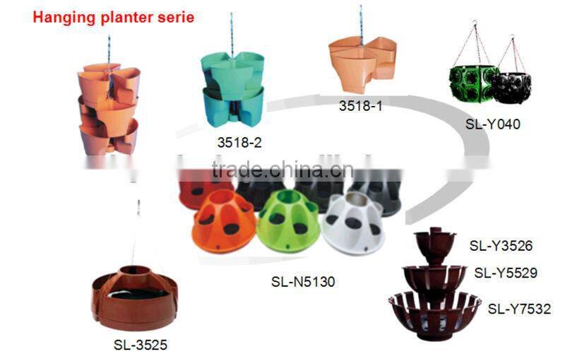 wedding decoration hanging flower planter hanging basket