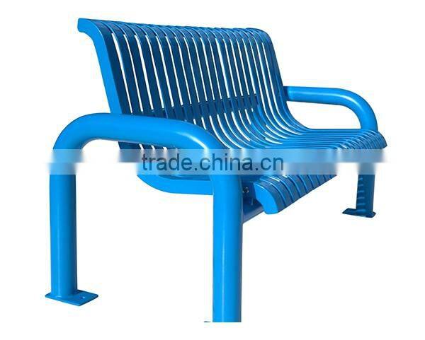 Arlau Thermoplastic Garden Bench, thermoplastic powder coating park benches