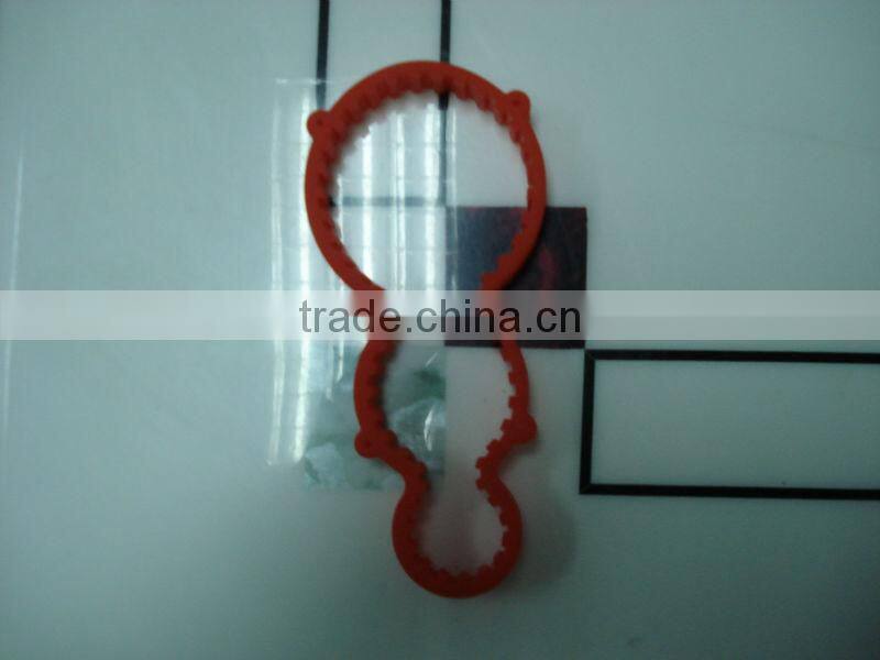 fashion different shape silicone water bottle opener