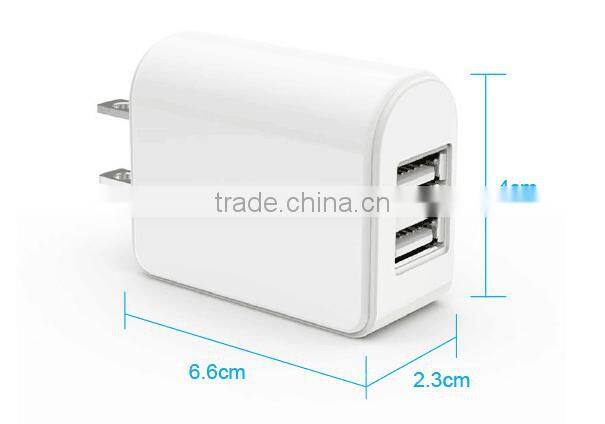usa plug adaptor 5v 1a 1.5a 2a adapter wall usb charger