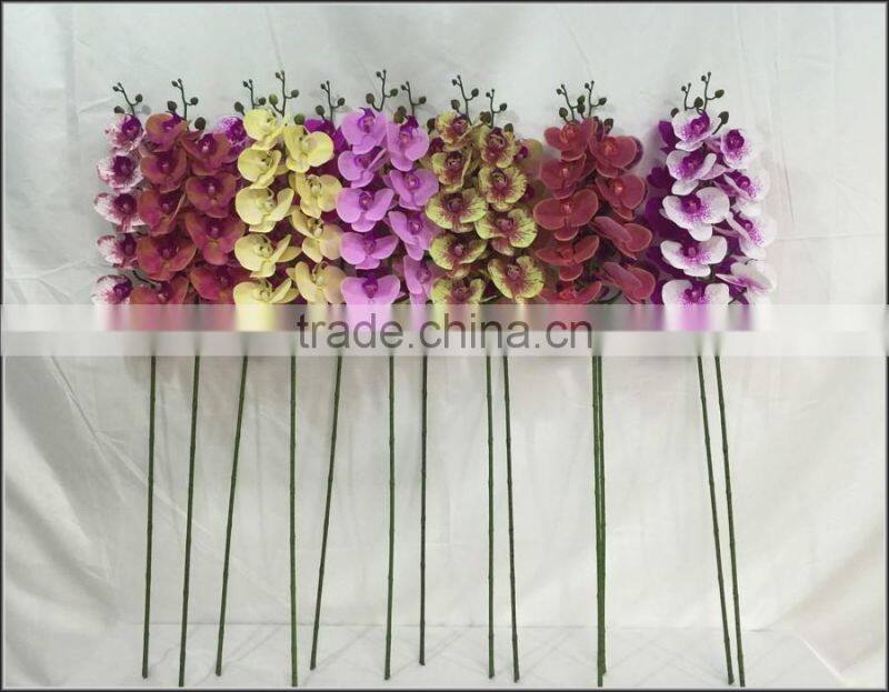9 flower heads artificial orchid flower