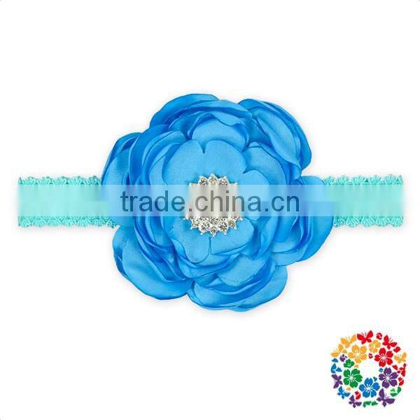 Boutique Newborn Children Many Colors Hair Accessories Fashion Flower Baby Headband Girls