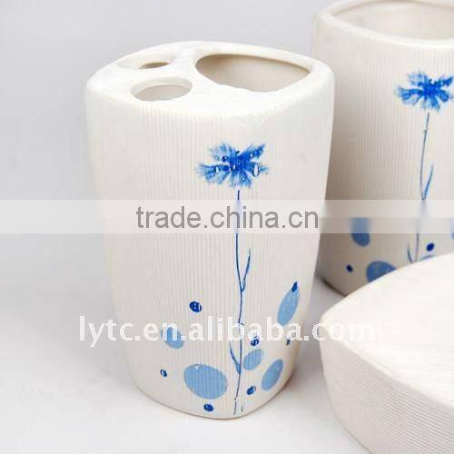 elegant style ceramic bathroom set