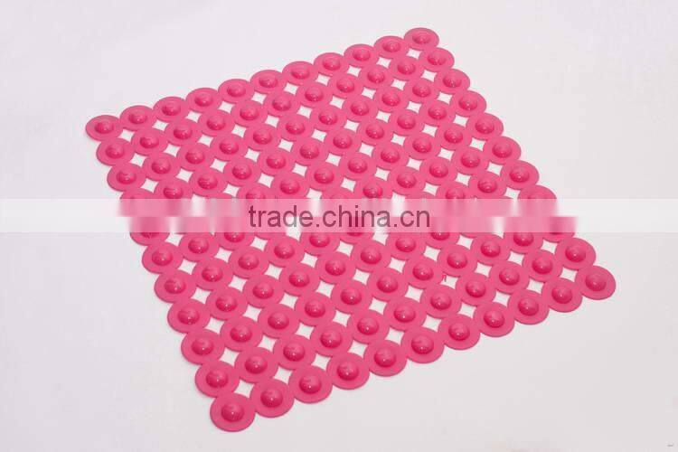 Top quality crazy selling environmental martial pvc bath mat