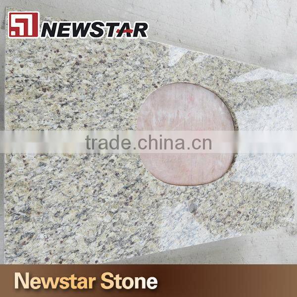 Newstar fabricated OG finish new giallo ornamental granite countertop