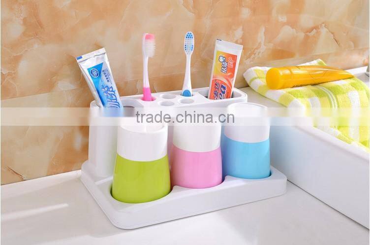 Good Quality Plastic Toothbrush Holder With Suction Cup