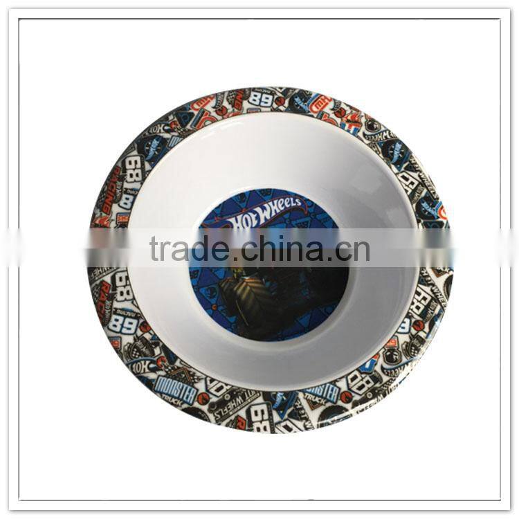 Food safety creative dollar store items melamine baby soup bowl dinnerware