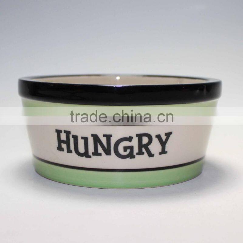 Hungry Paw-Print Pet Bowl, Bunny, Colors Vary