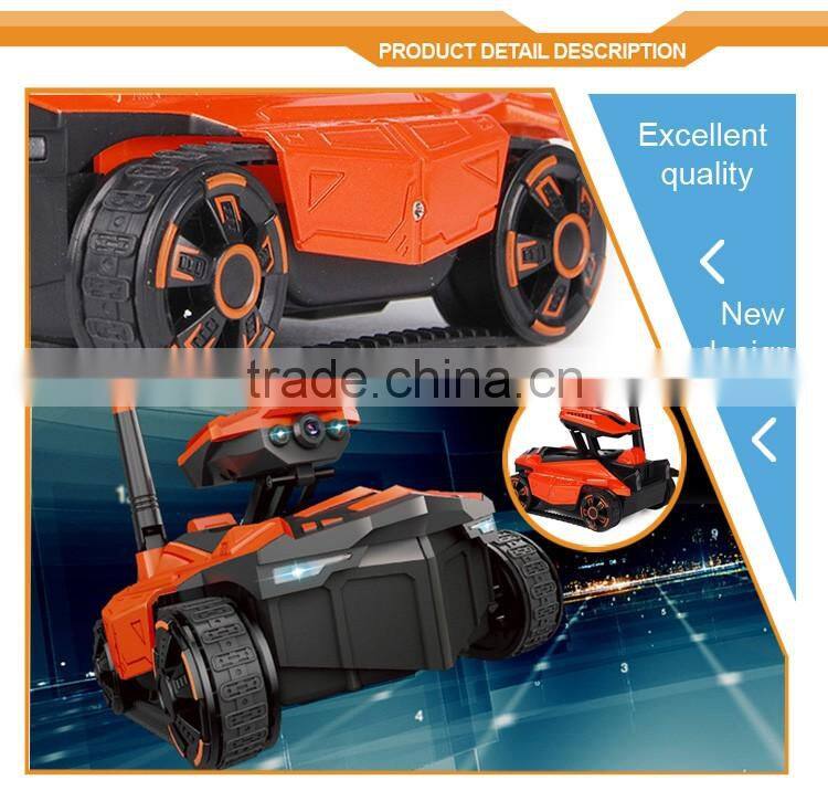 New arrival YD-211 4CH RC Wifi Tank I-Spy Tank controlled by mobile phone android and ios app tv remote control
