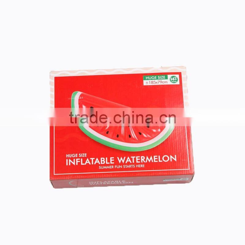 hot sale leasure giant luxury inflatable watermelon slice pool lounge float outdoor swim ring and raft for fun