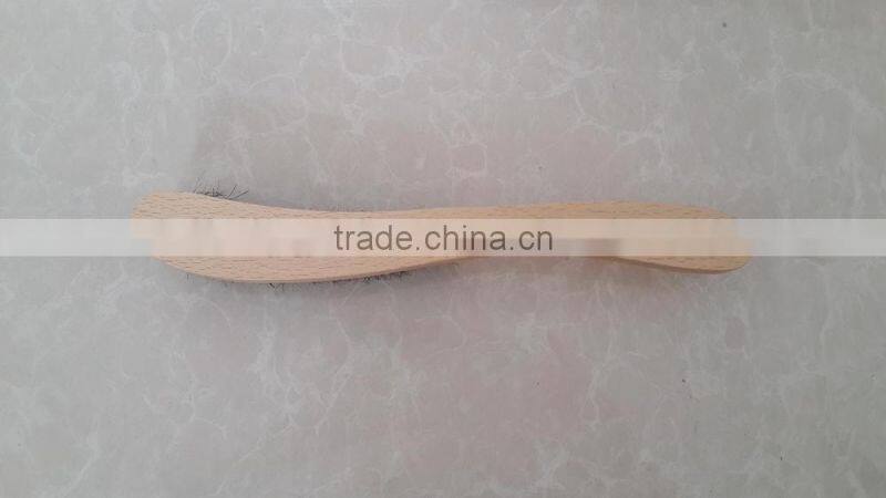 Natural Wooden Hat Cleaning Brush